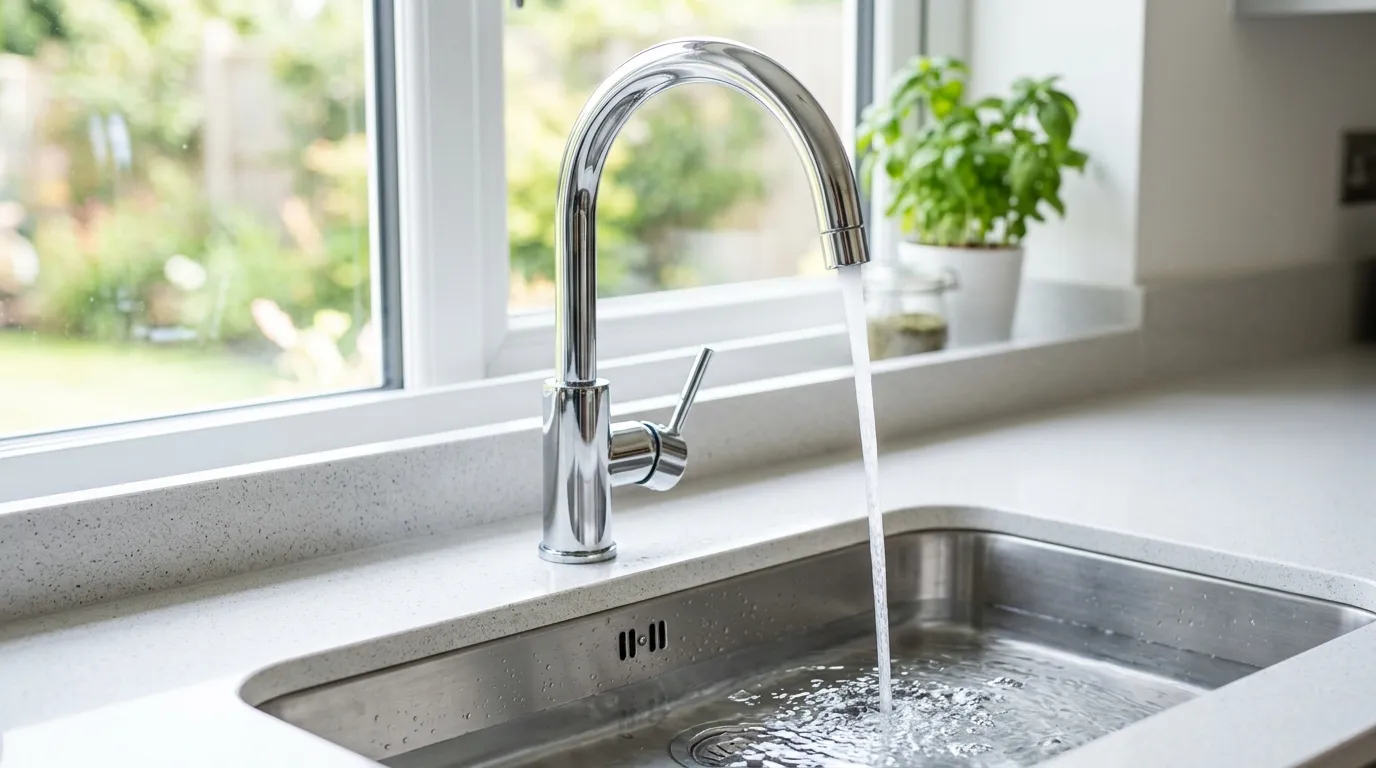 Local Plumbing Master Pros same day plumber fixing a faucet in Van Buren, IN